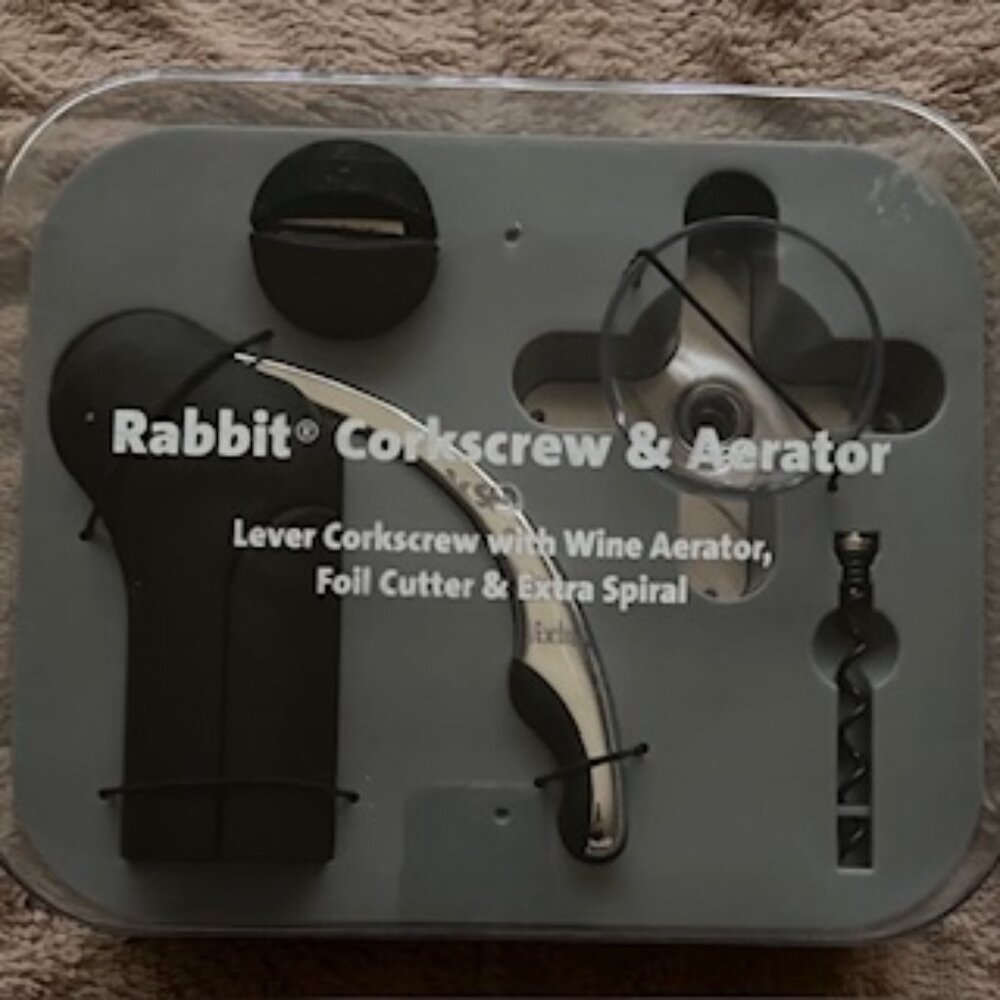 Rabbit Corkscrew & Aerator